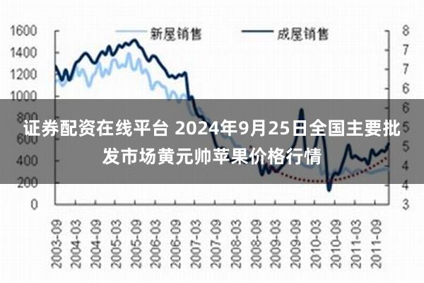 证券配资在线平台 2024年9月25日全国主要批发市场黄元帅苹果价格行情