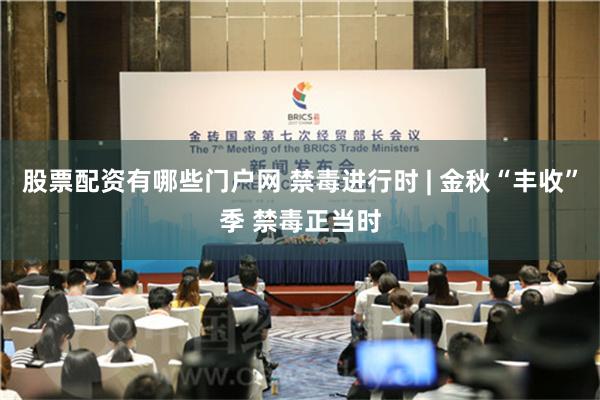 股票配资有哪些门户网 禁毒进行时 | 金秋“丰收”季 禁毒正当时