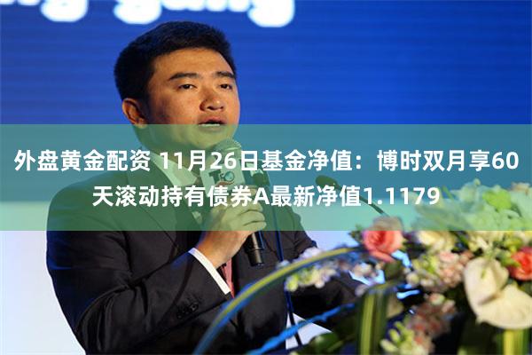 外盘黄金配资 11月26日基金净值：博时双月享60天滚动持有债券A最新净值1.1179