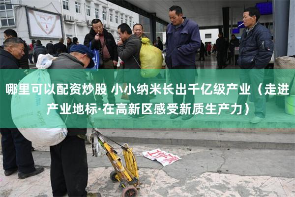 哪里可以配资炒股 小小纳米长出千亿级产业（走进产业地标·在高新区感受新质生产力）