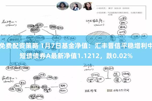 免费配资策略 1月7日基金净值：汇丰晋信平稳增利中短债债券A最新净值1.1212，跌0.02%
