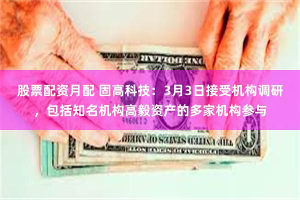 股票配资月配 固高科技：3月3日接受机构调研，包括知名机构高毅资产的多家机构参与