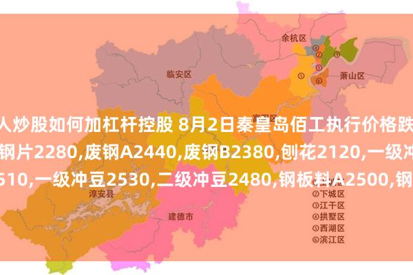 个人炒股如何加杠杆控股 8月2日秦皇岛佰工执行价格跌20：切头一级2490,矽钢片2280,废钢A2440,废钢B2380,刨花2120,一级冲件2340,钢筋头2510,一级冲豆2530,二级冲豆2480,钢板料A2500,钢板料B2460,碎花铁2480,一级剪切料2290,特级破碎料2390,特一级破碎料2340