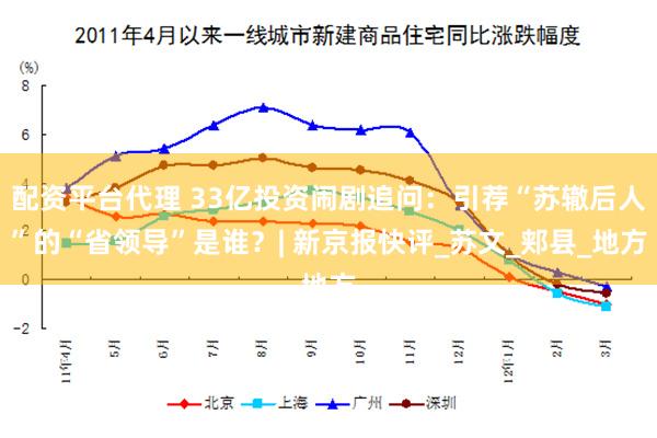 配资平台代理 33亿投资闹剧追问：引荐“苏辙后人”的“省领导”是谁？| 新京报快评_苏文_郏县_地方